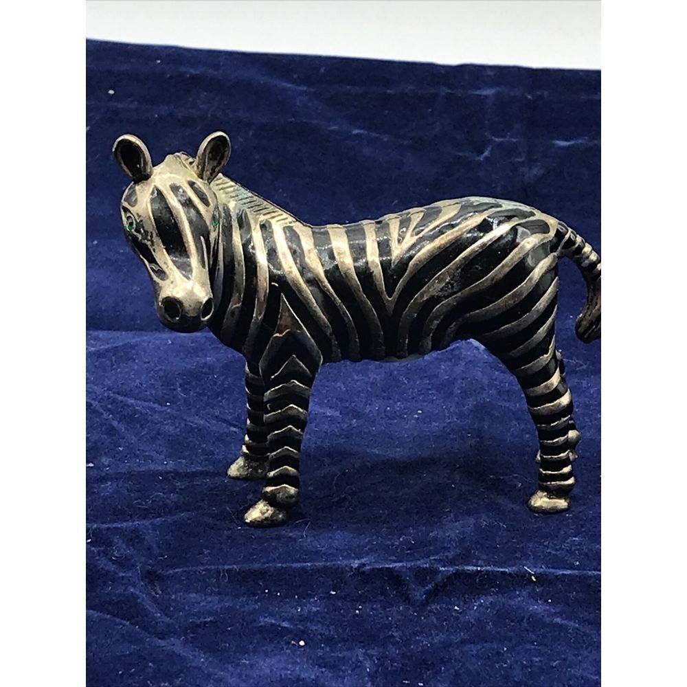 Godinger Zebra Salt‎ & Pepper Shaker 4.75" Zebra Only